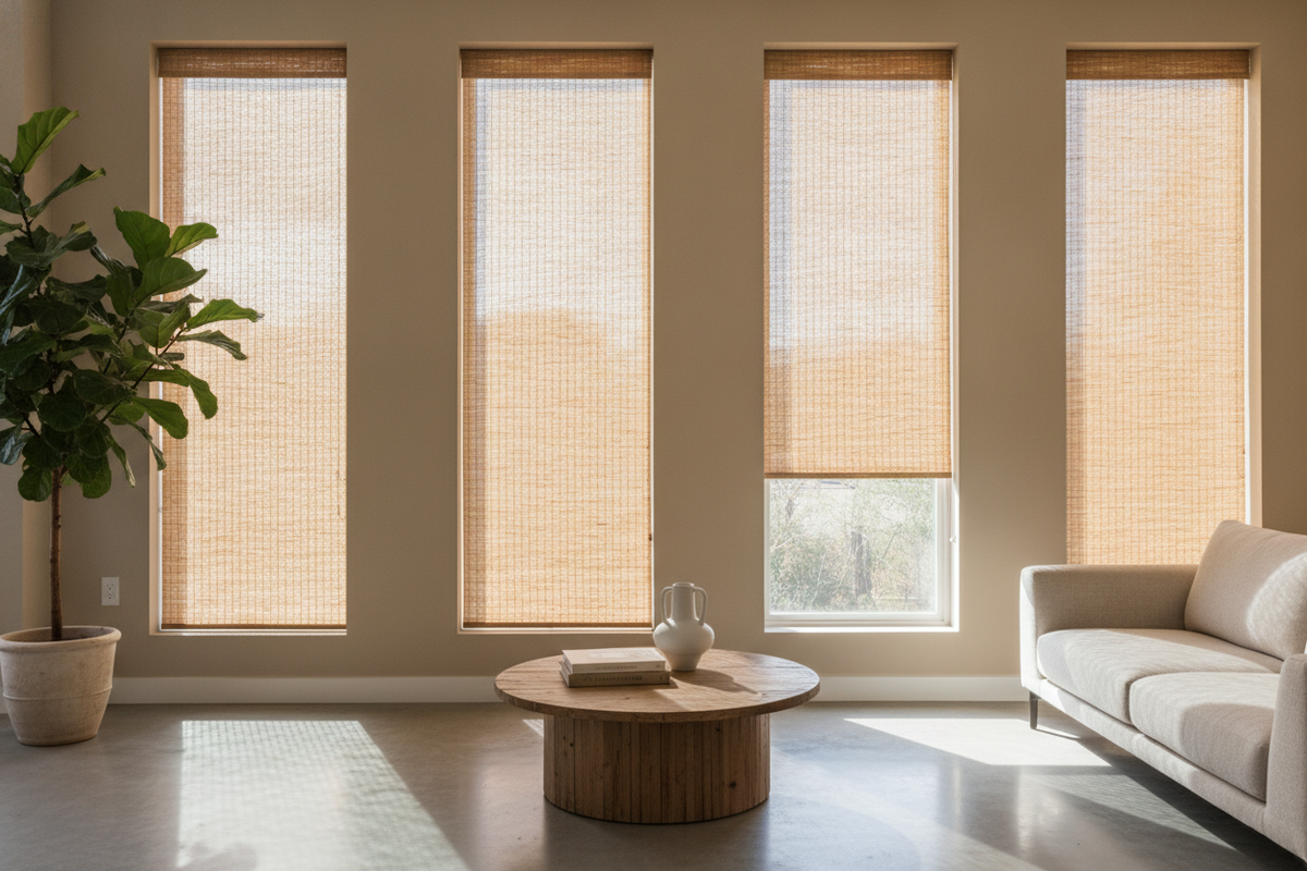 Stop Ignoring Your Skinny Windows: Why I Use 24-Inch Bamboo Shades