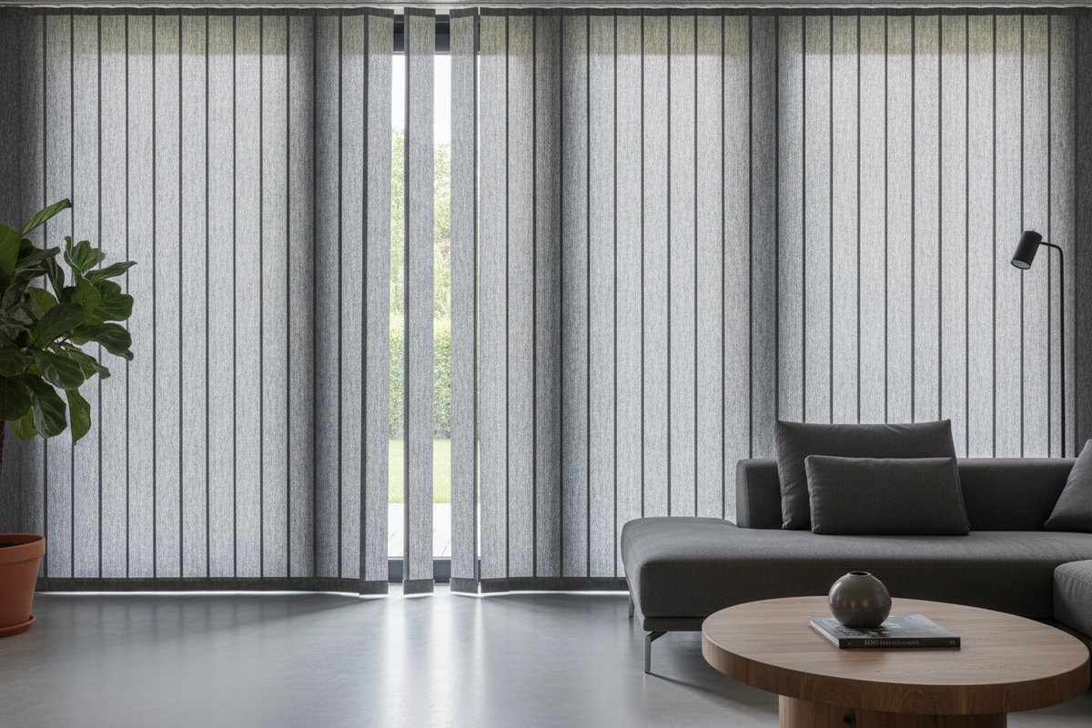 Stop Buying White: Custom Vertical Blinds for Windows Just Got Cool