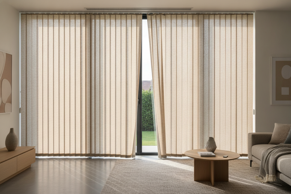 I Tried a Home Depot Vertical Blind on My Slider (Here Is the Truth)