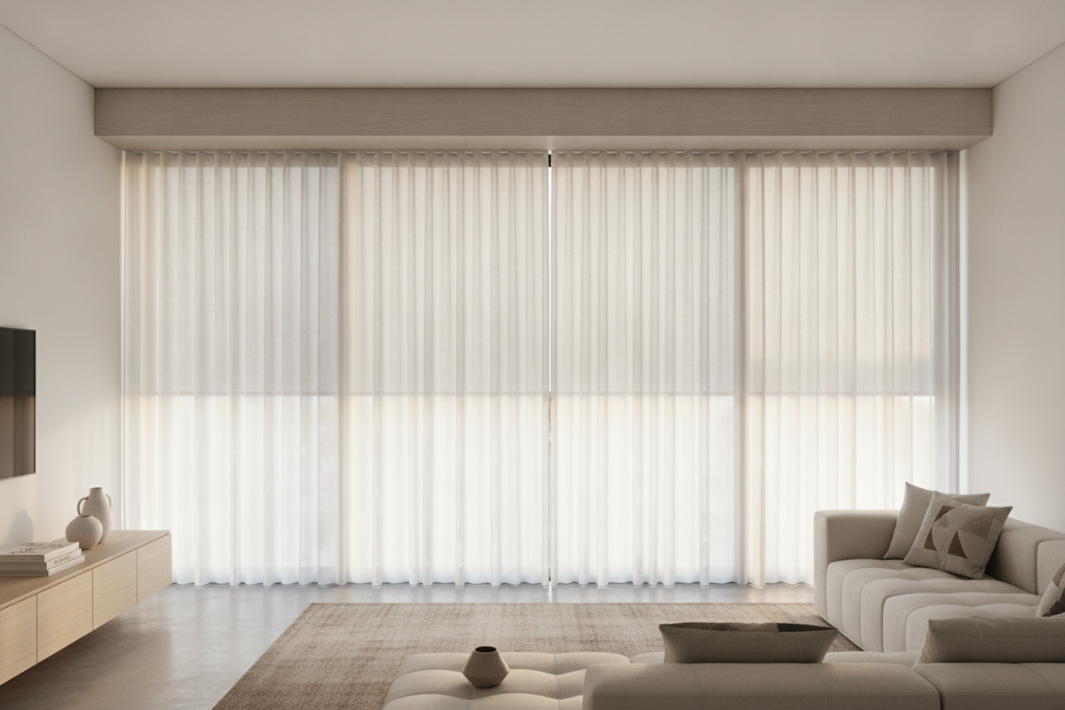 How I Hide the Ugly Roller Tube on Basic Home Depot Shades