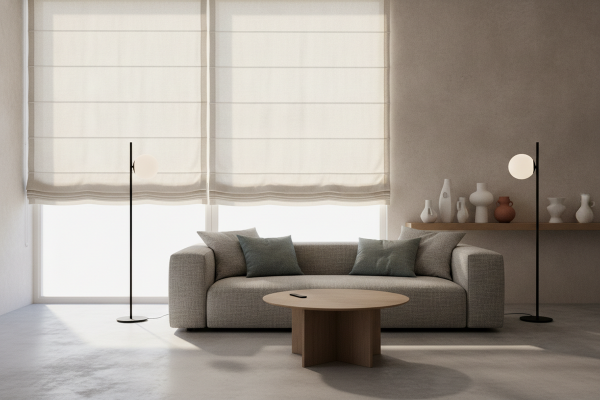 I Hate Stiff Window Shades: Roman Blinds Are My Go-To Fix