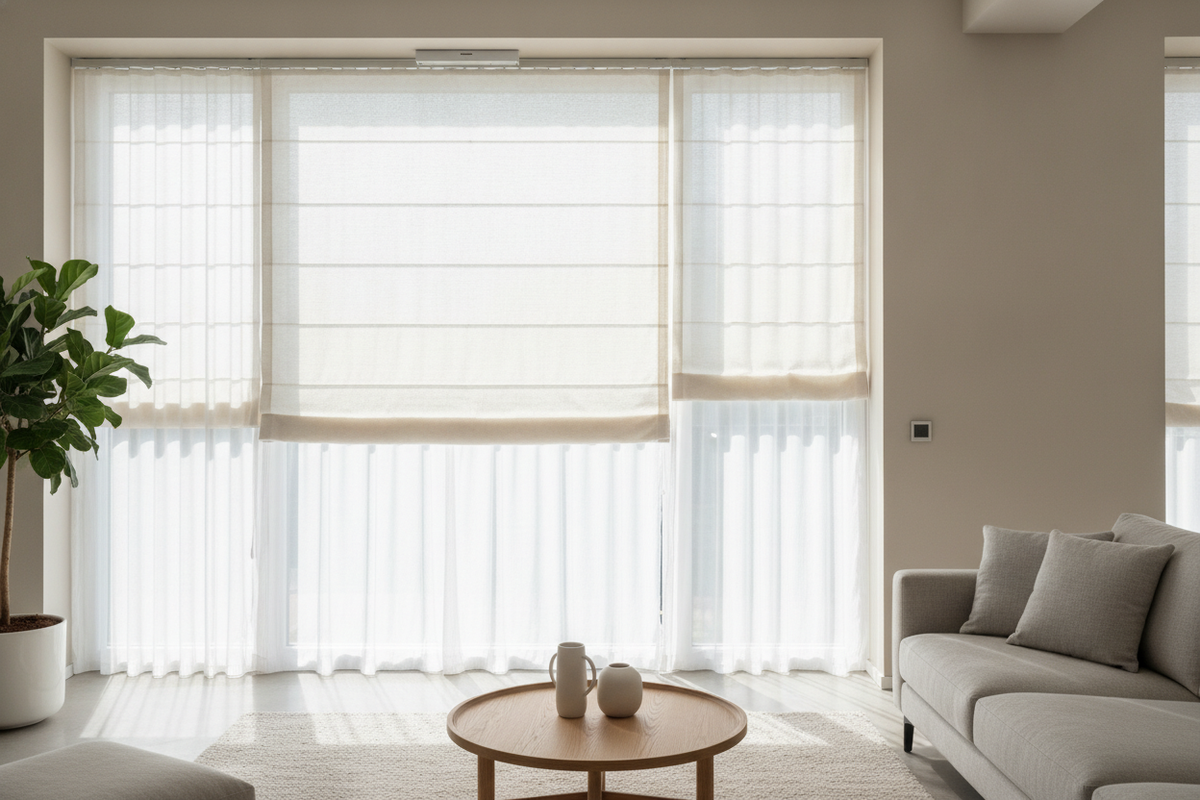 Stop Blocking the Light: How to Mount Roman Blinds for Window Frames