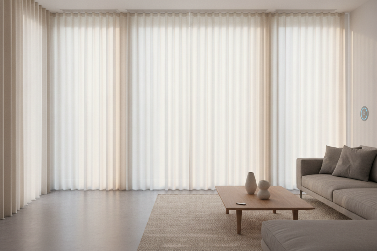 Mastering Ambiance with 2" Deluxe Room Darkening Sheer Shades