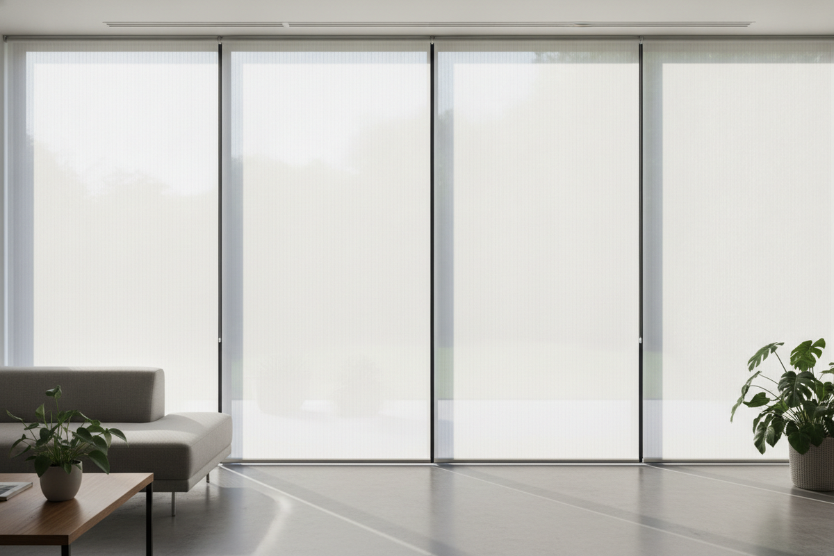 The Definitive Guide to a 96" Roller Shade: Managing Wide Spans, Outdoor Patios, and Fabric Tracking