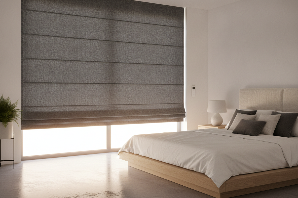 Blackout Fabric Roman Shades Guide: Weaves, Fold Profiles, and Light Control