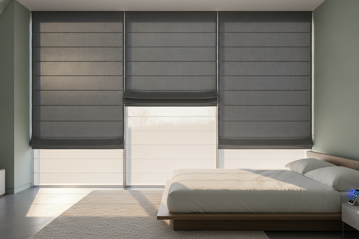 Roman Shades Room Darkening Guide: Linings, Fold Profiles, and Light Control