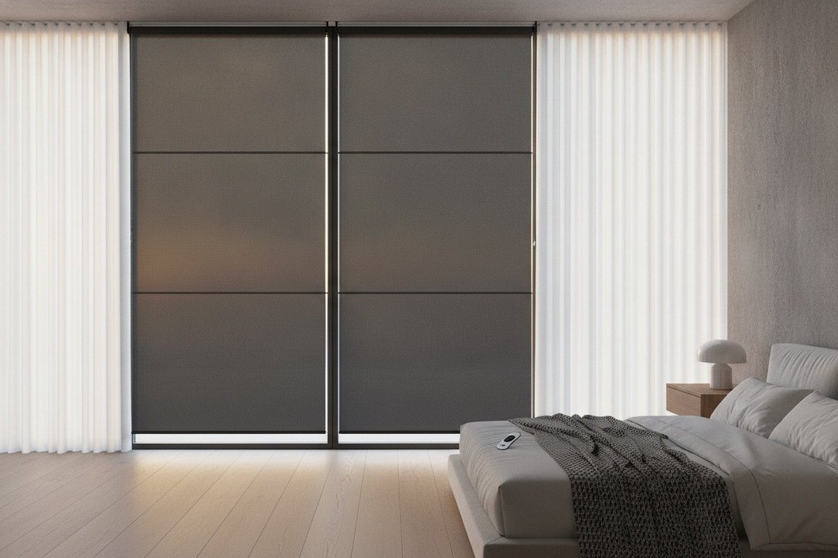 Custom Blackout Shade Guide: Layering Behind Blinds, Fabrics, and Sizing