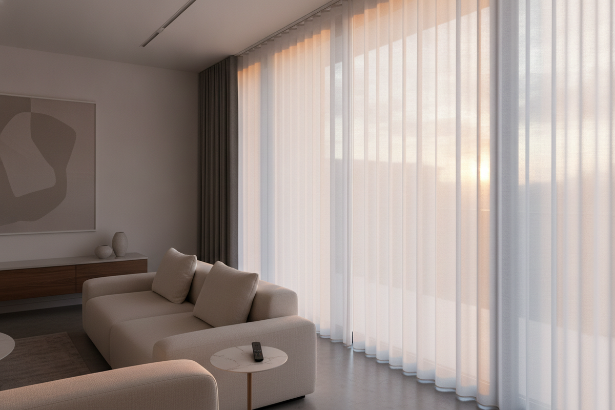 Sheer Curtains Privacy at Night: The Architectural Guide to Light Differentials, Fabric Density, and Layered Systems