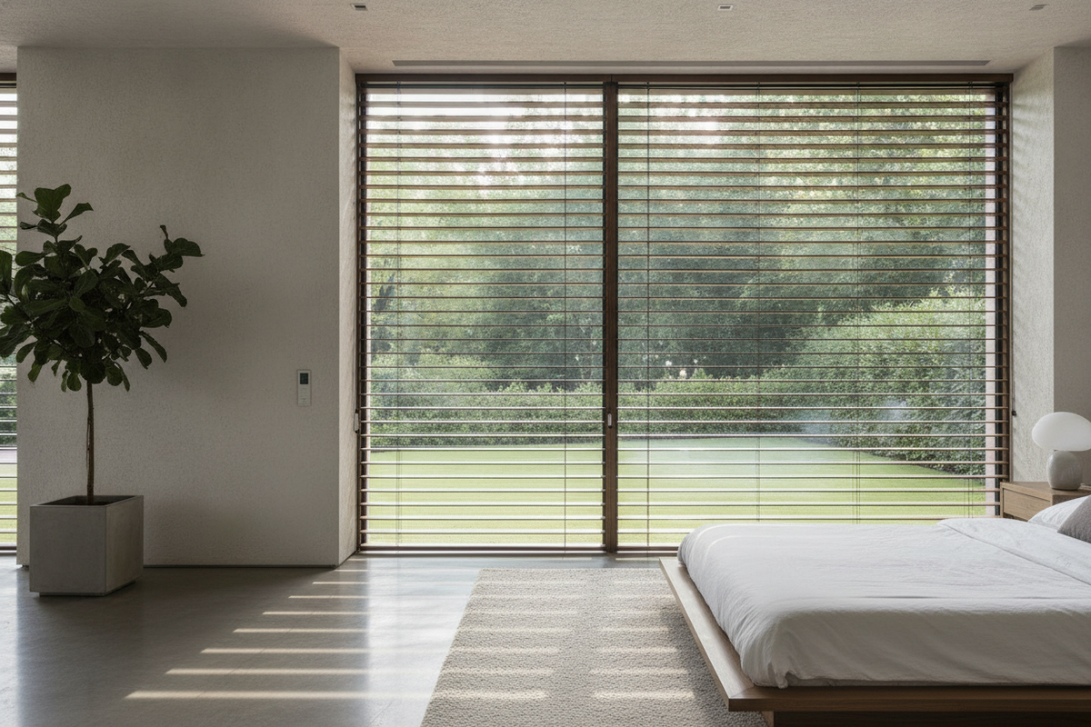 Blackout Wooden Shades: The Architectural Guide to Natural Textures, Liner Engineering, and Light Sealing