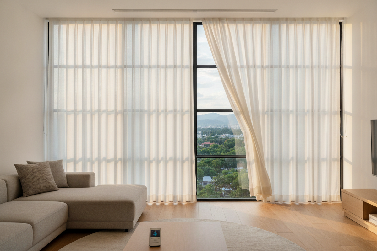 SmartWings Outdoor Shades: The Architectural Guide to Openness Factors, Motorization, and Exterior Integration