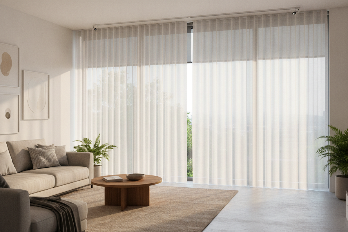Transparent Shade Guide: Optical Weave, Daytime View-Through, and Privacy Frameworks