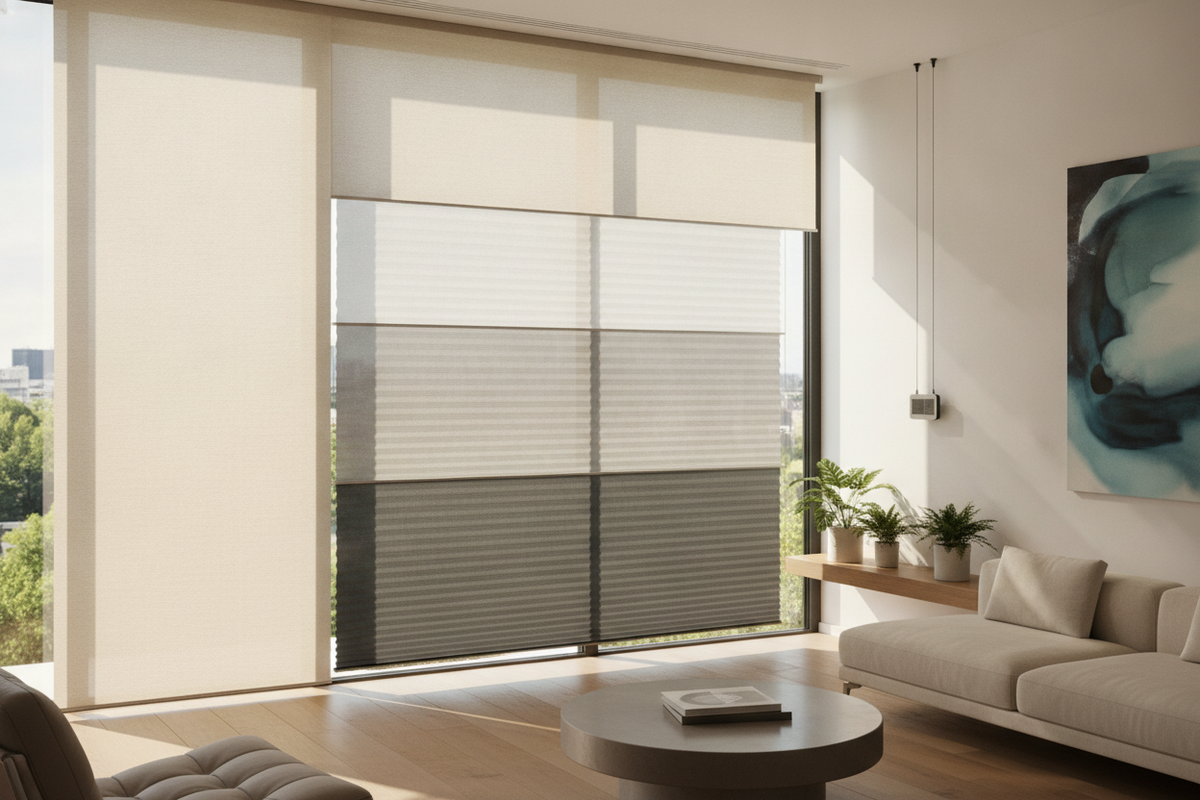 Tri-Light Shades Guide: Mastering Sheer Daylighting, Privacy, and Hybrid Cellular Architecture