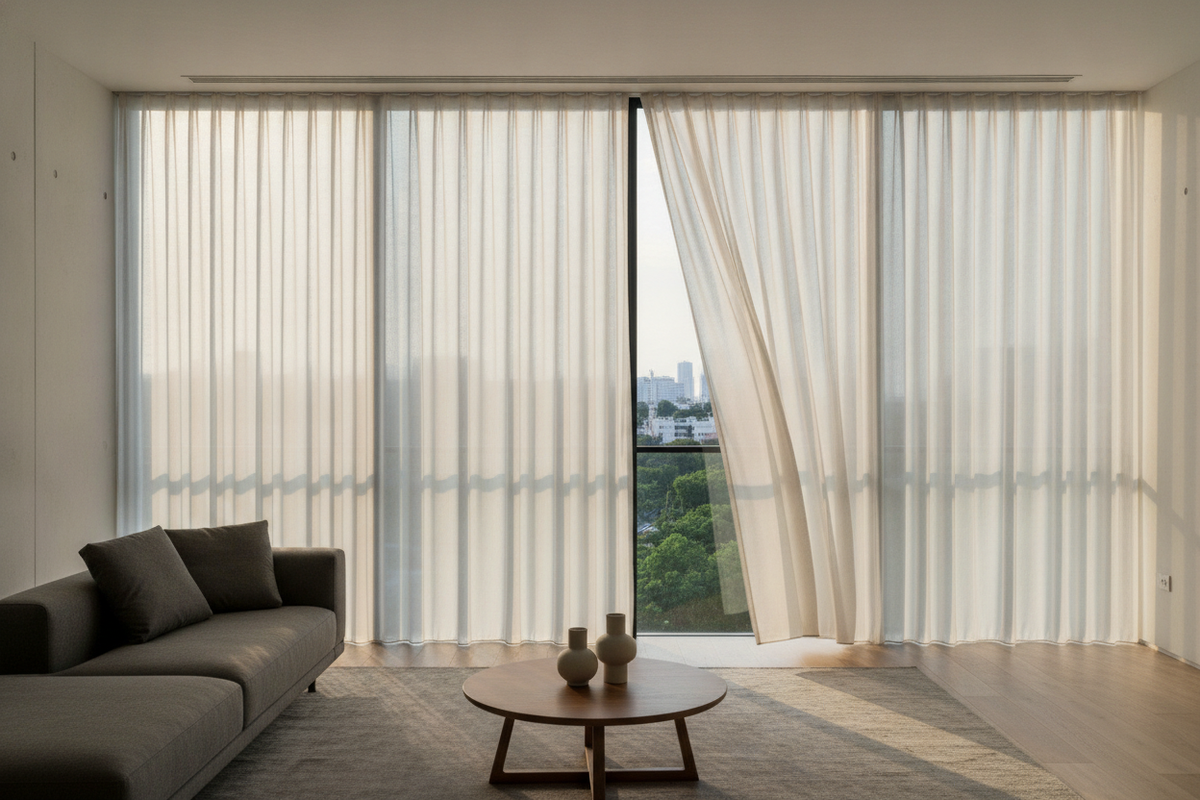 Window Shade System Architecture: Hardware, Textiles, and Integrated Light Control
