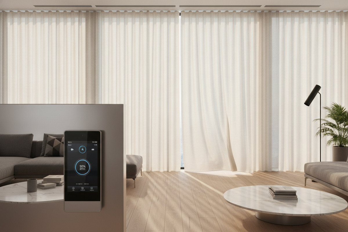 Unique Window Blinds and Shades: Architectural Styles, Hybrid Fabrics, and Distinctive Light Control