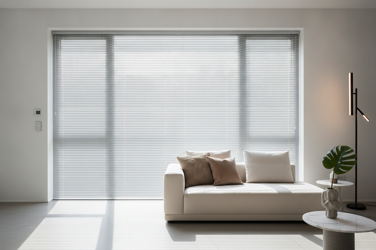 1 Inch Faux Wood Blinds: Slat Scale, Casing Clearance, and Modern Window Design Guide