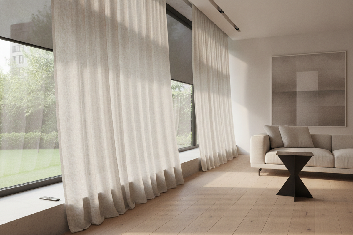 Contemporary Window Treatment Ideas: Architectural Lines, Texture, and Light Control
