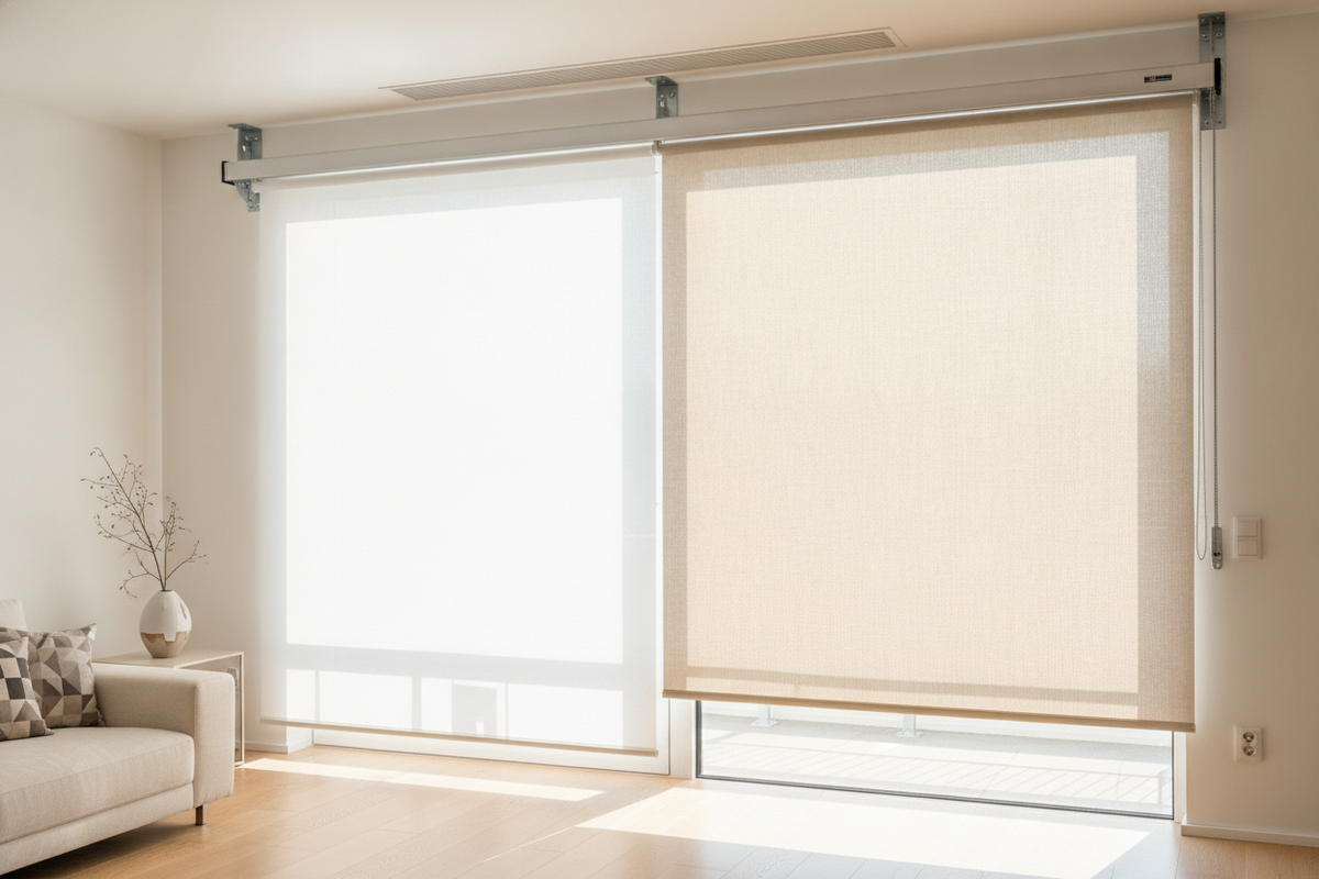 Specifying 70-Inch Wide Roller Blinds: Structural Support, Mounting, and Fabric Choices