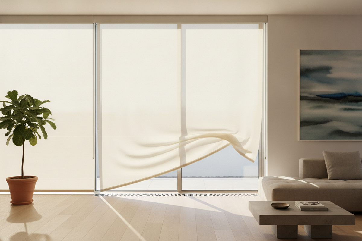9 Foot Outdoor Roller Shade Guide: Span Mechanics, Cable Retention, and Patio Styling