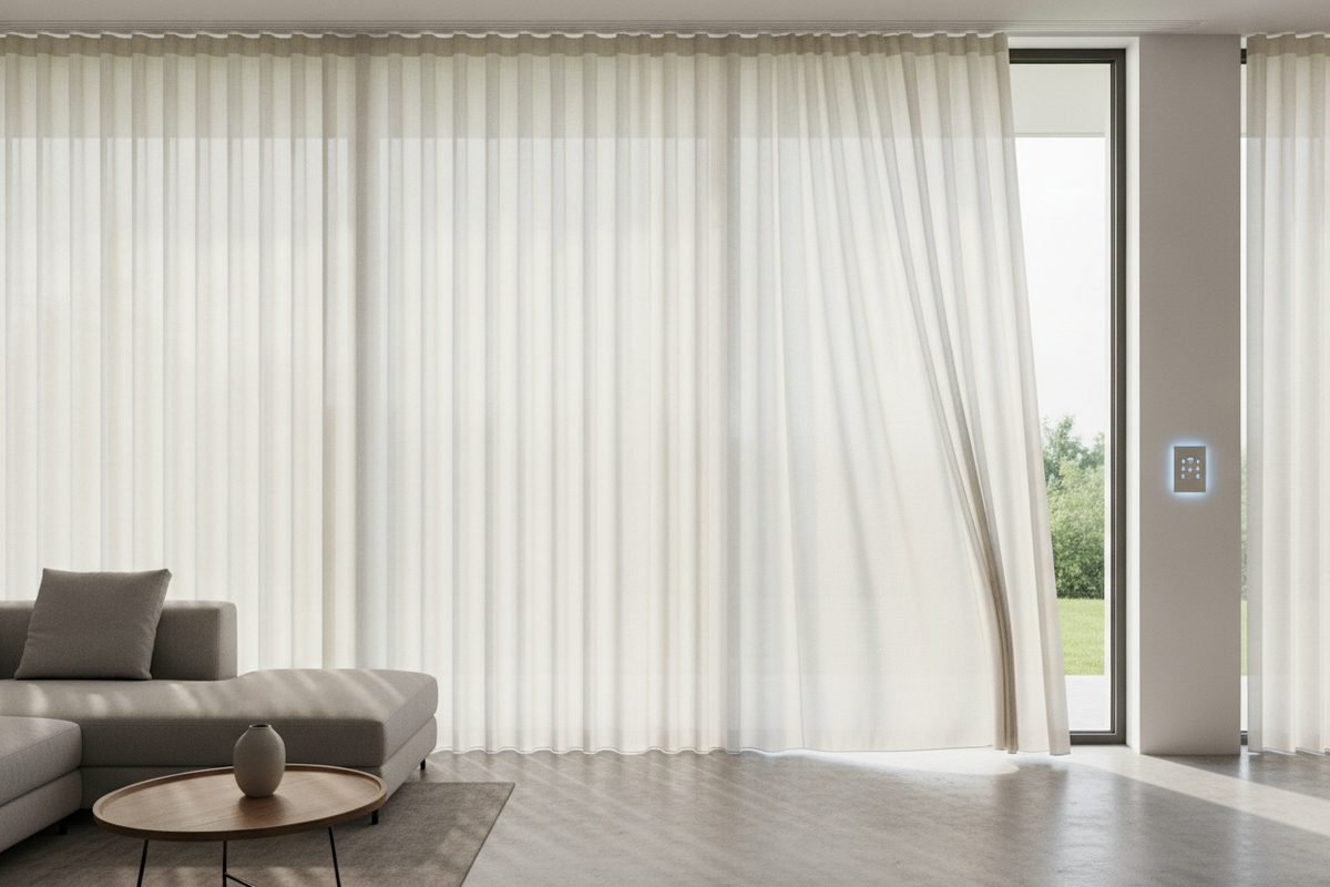 Automatic Outdoor Blinds: Motorization, Track Systems, and Architectural Integration