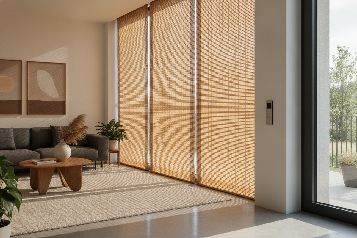 Woven Bamboo Shades Design Guide: Weave Textures, Light Control, and Styling