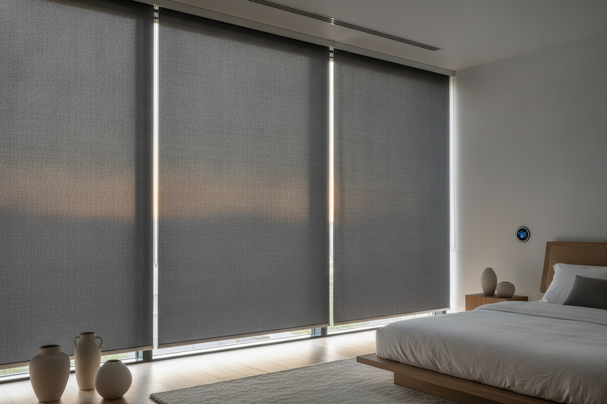 Blackout Blinds for Large Windows: Fabric Mechanics, Span Selection, and Light-Sealing Design