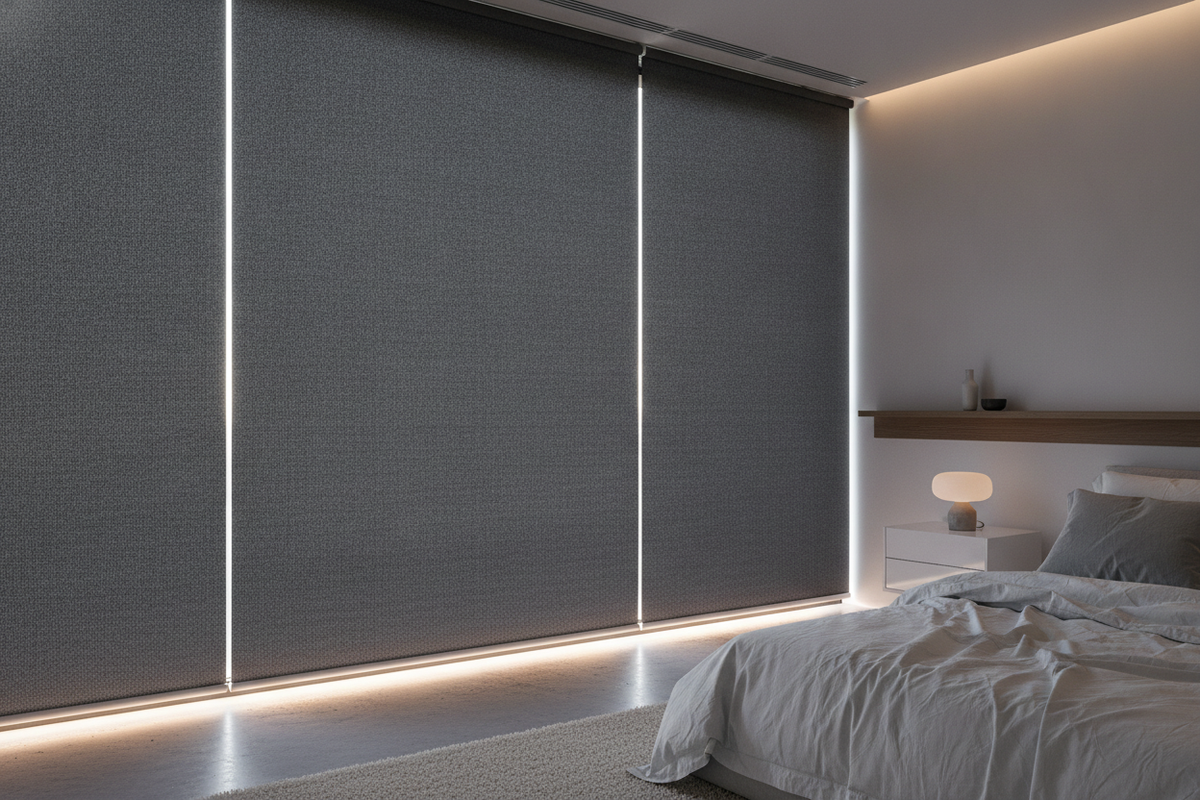 Blackout Fabric Roller Blinds: Fabric Weaves, Lift Systems, and Light Control Guide