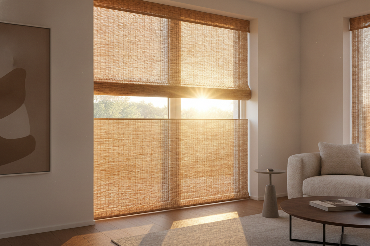 Top-Down Bottom-Up Bamboo Shades: Mechanics, Privacy, and Woven Wood Styling Guide