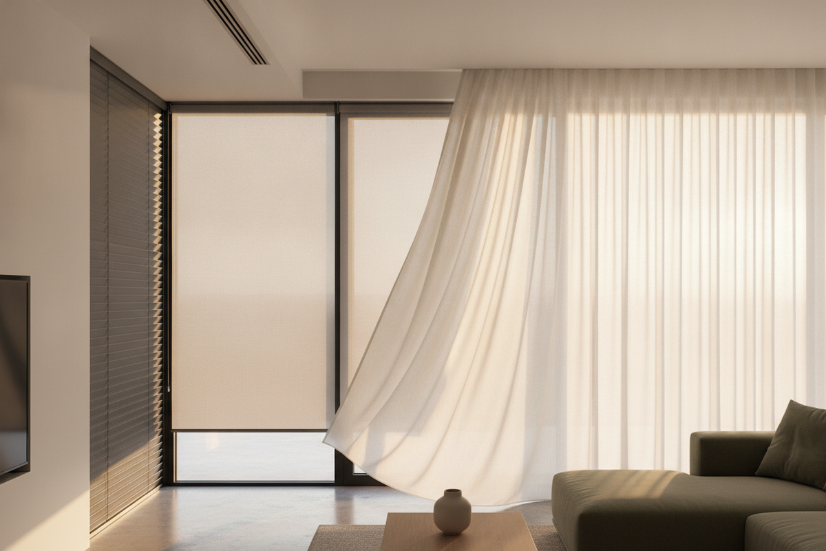Blinds for Living Room Sliding Door: Traffic Flow, Stack Clearance, and Light Modulation