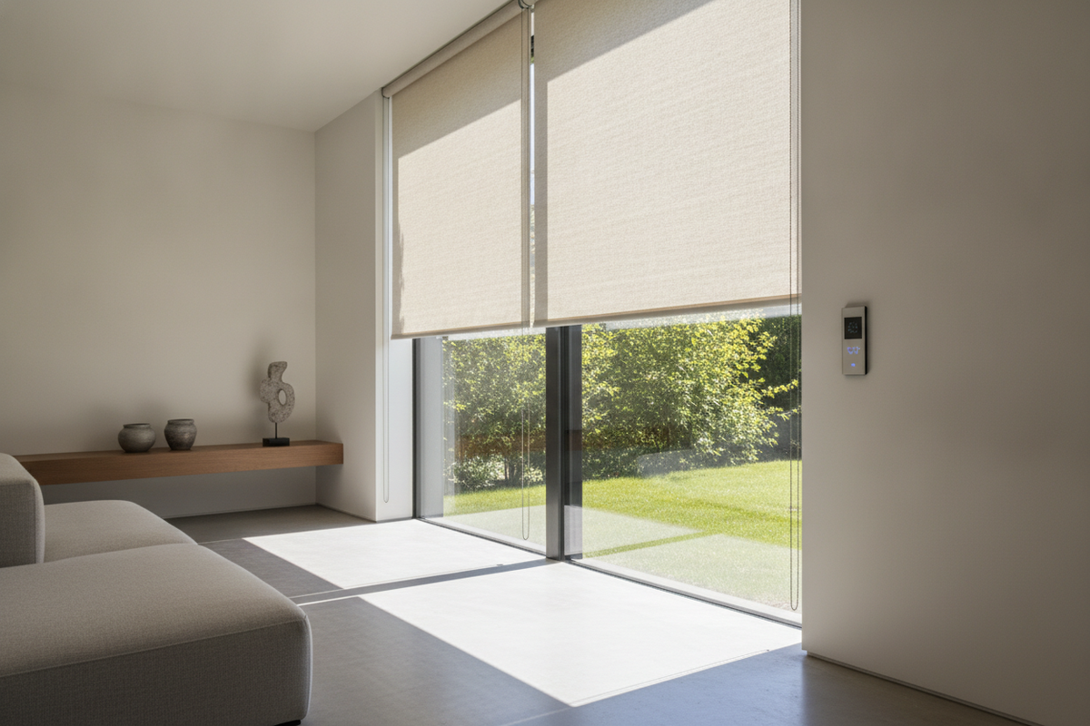 Bottom Up Roller Shades: Inverted Mechanics, Tension Tracking, and Daylight Architecture