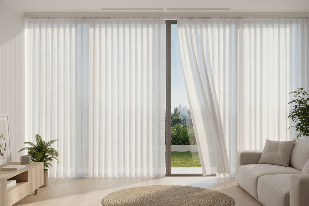Motorized Exterior Sun Shades: Fabric and Setup Guide