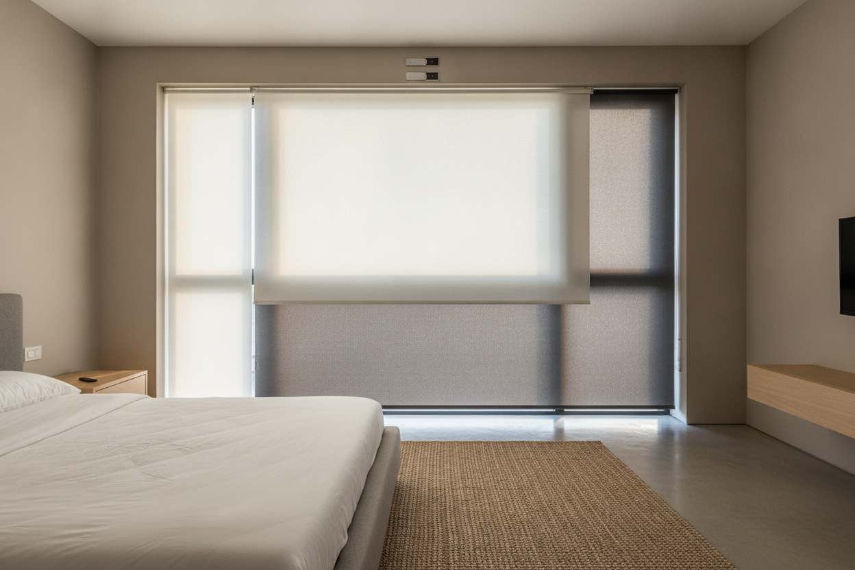 Shaid Guid Double Roller Blinds Sheer and Blackout Setup Guide – Canisteo Blinds