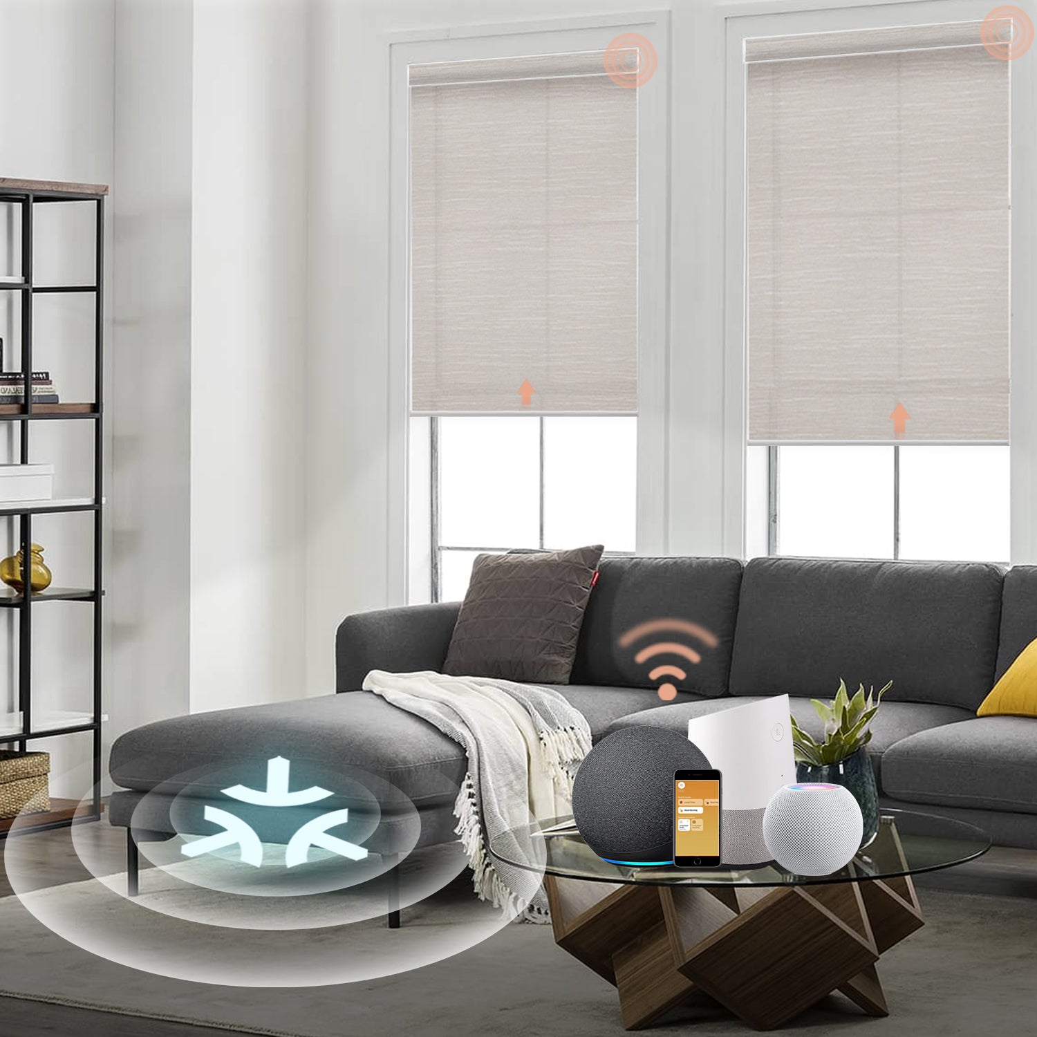 Canisteo Motorized Dual Shades
