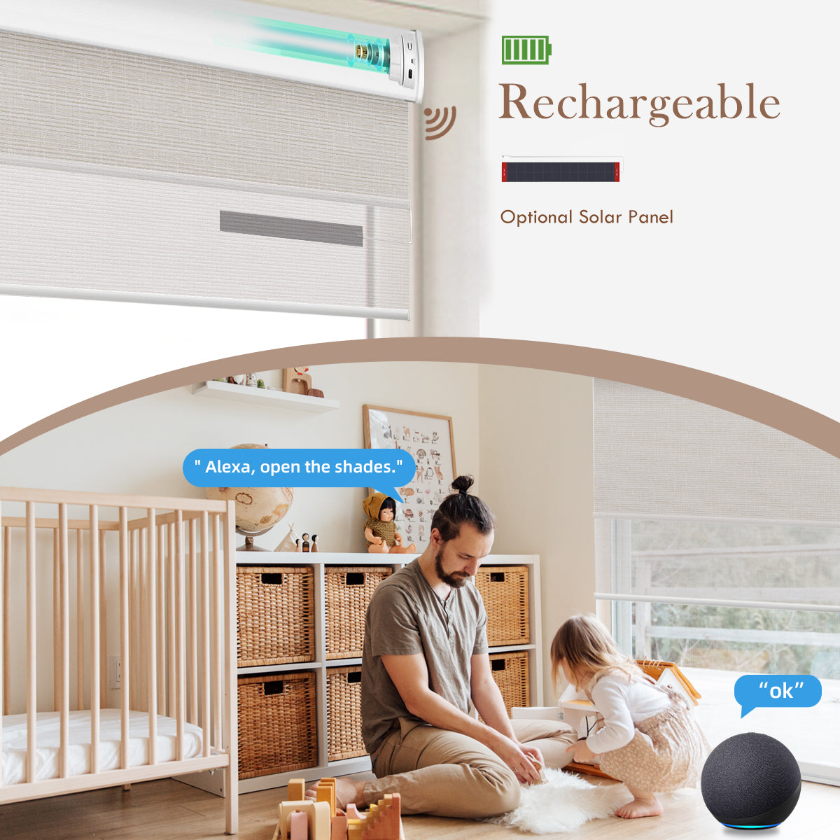 Canisteo Motorized Dual Shades