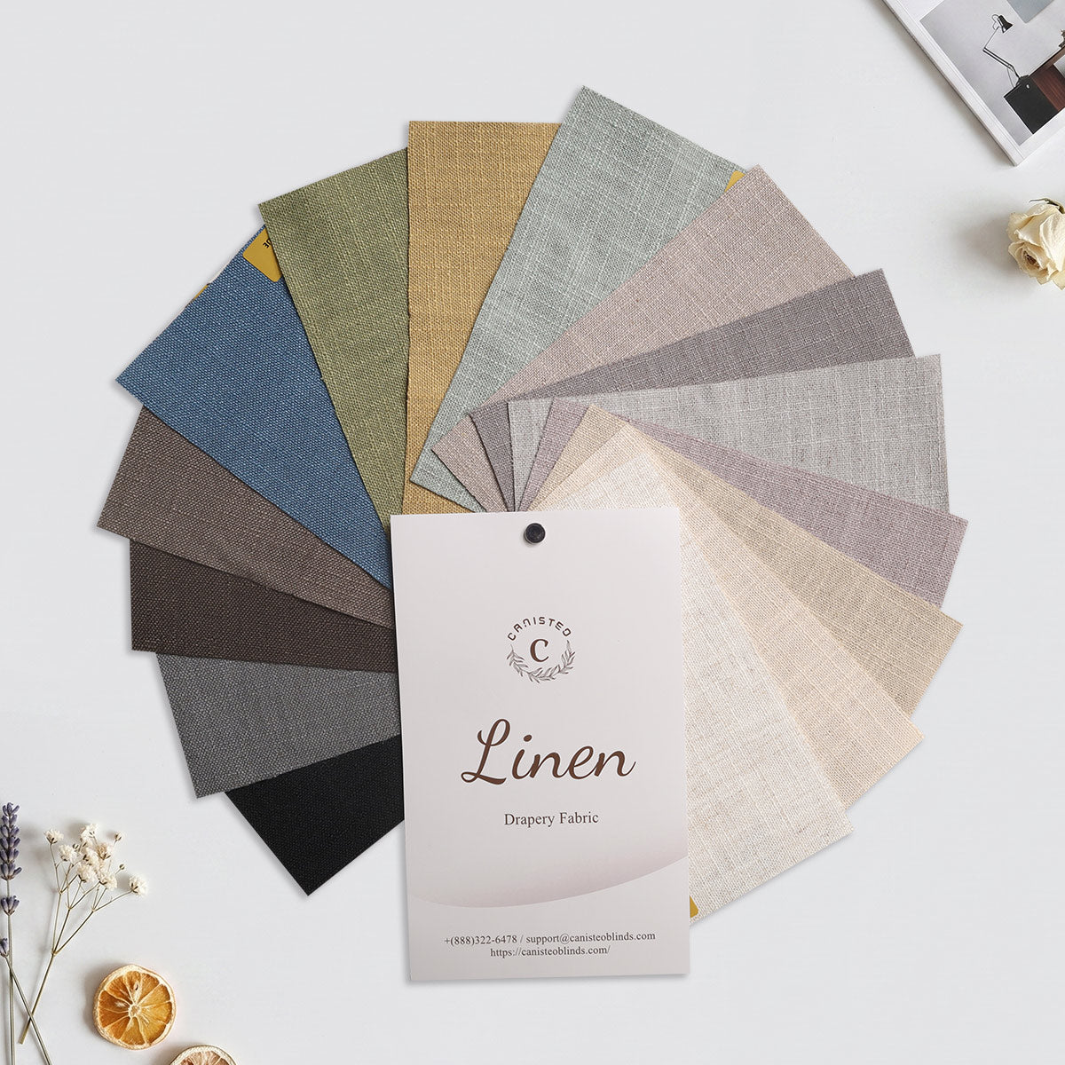 Drapery Fabric Samples | Linen