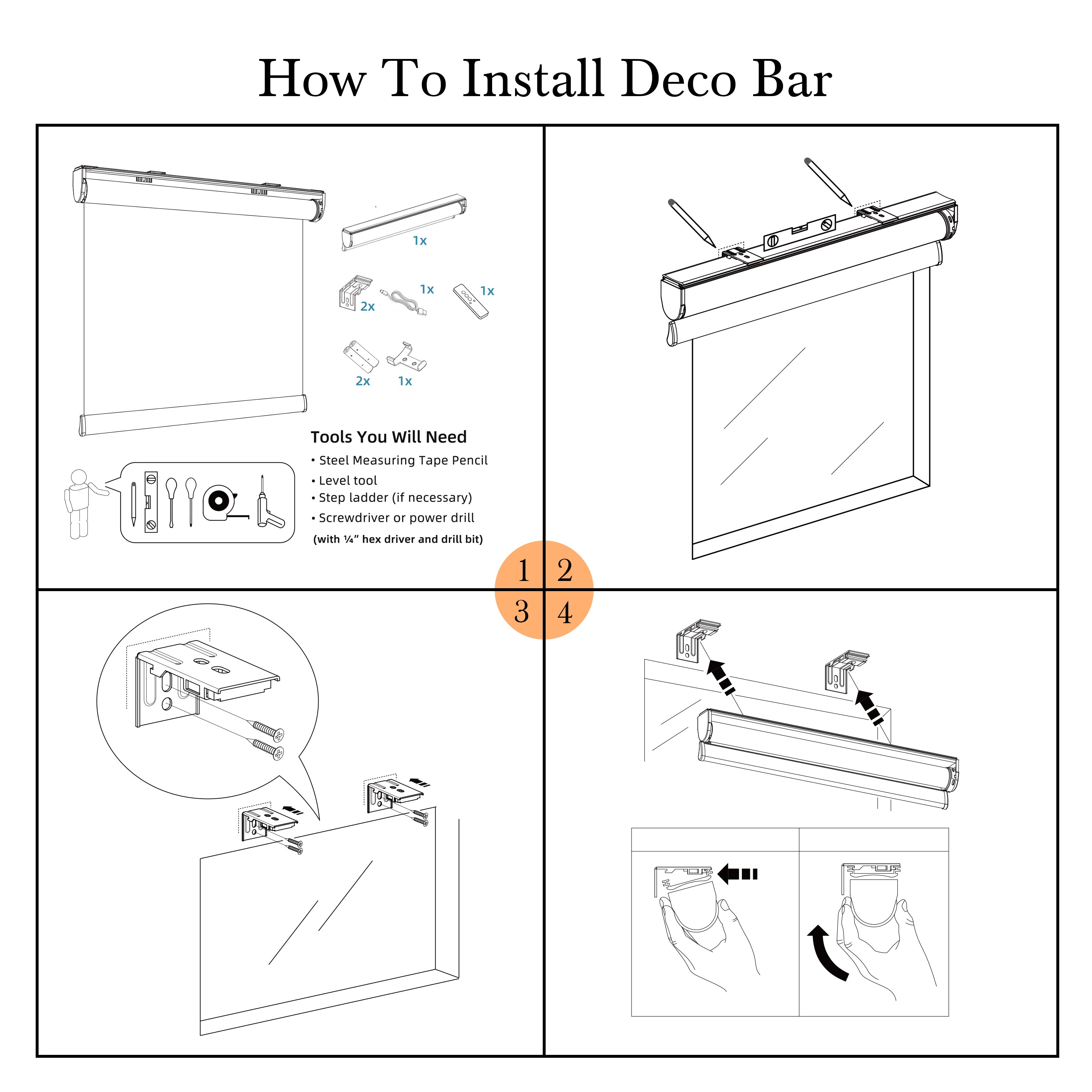 How to Install Your Shades – Canisteo Blinds