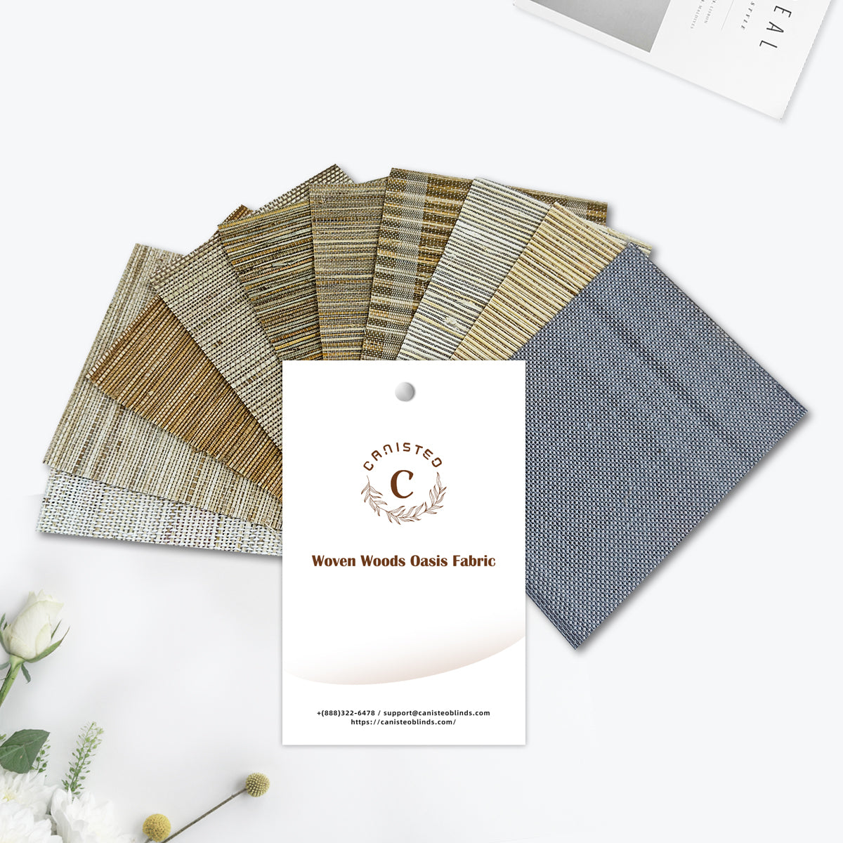Woven Woods Oasis Fabric Samples