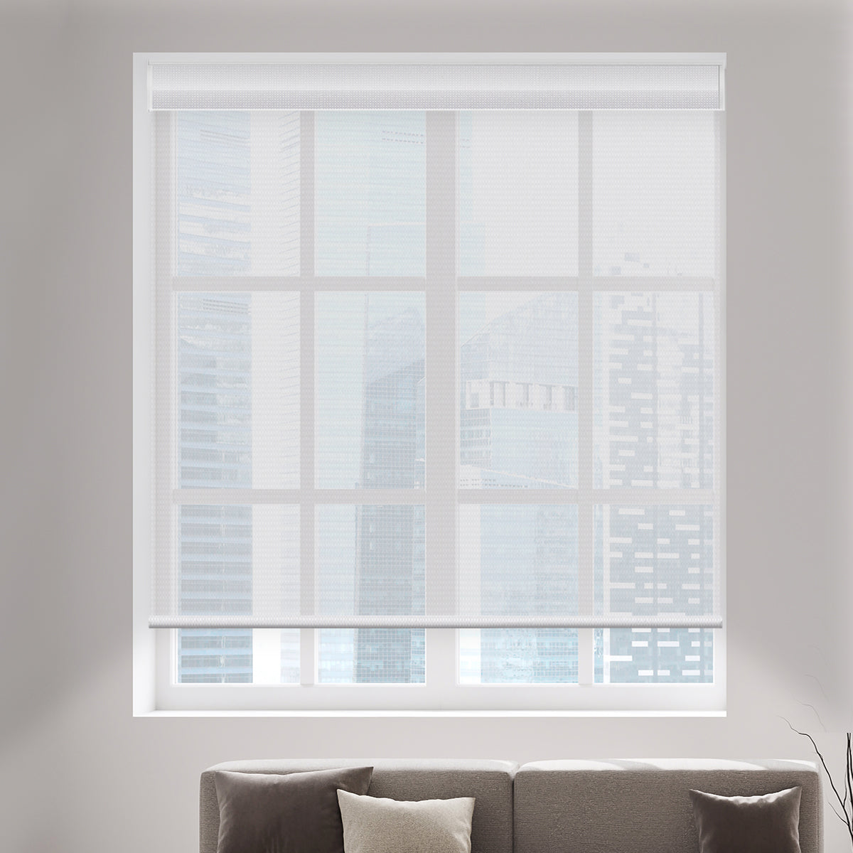 Canisteo Motorized Roller Shades | Translucent | PVC-Free